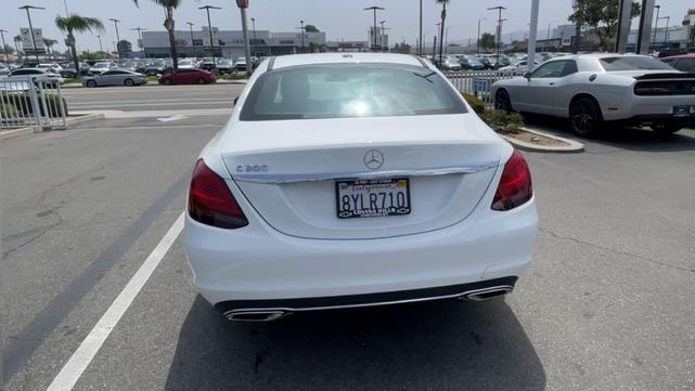 Photo of 2021 Polar White Mercedes-Benz C-Class