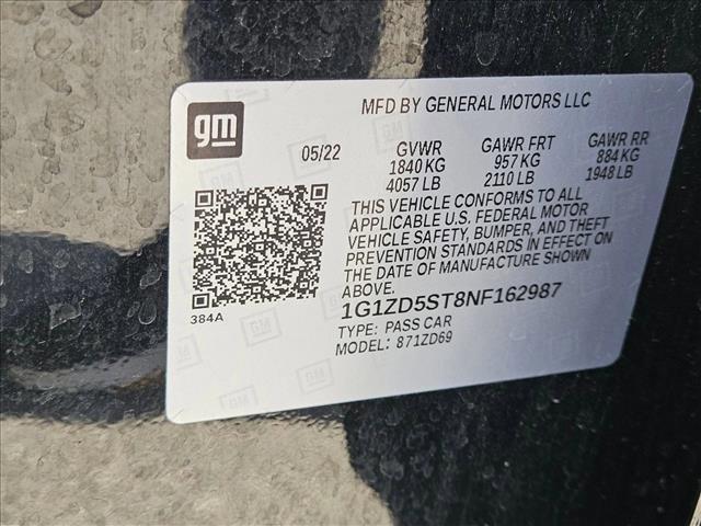 Photo of 2022 Mosaic Black Metallic Chevrolet Malibu