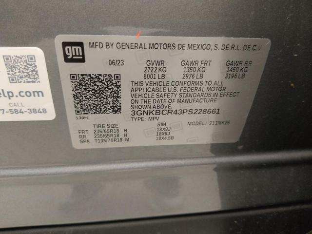 Photo of 2023 Sterling Gray Metallic Chevrolet Blazer