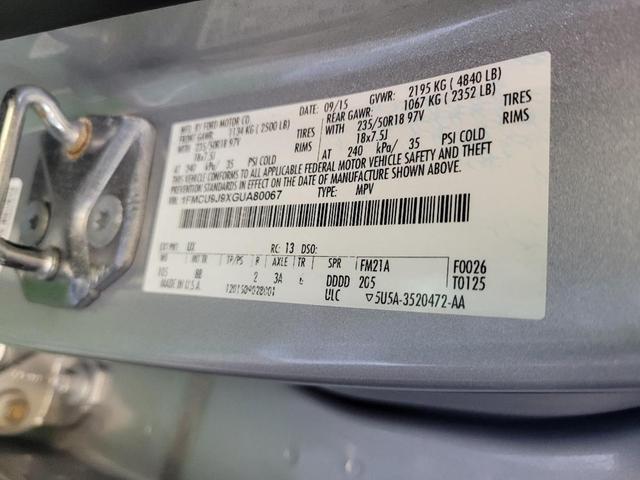 Photo of 2016 Ingot Silver Ford Escape