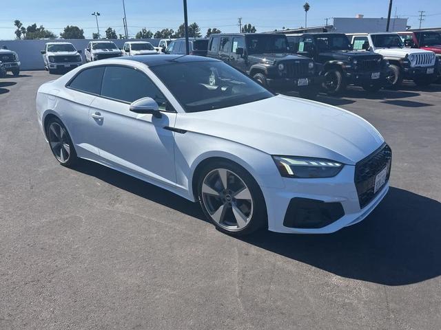 Photo of 2021 Glacier White Metallic Audi A5