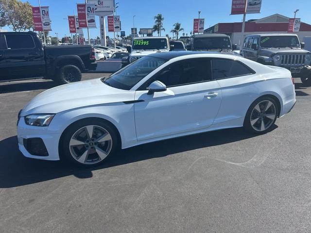Photo of 2021 Glacier White Metallic Audi A5