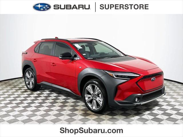 Photo of 2025 ELEMENTAL RED P Subaru Solterra