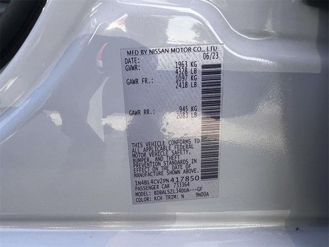 Photo of 2023 Gray Sky Pearl Nissan Altima