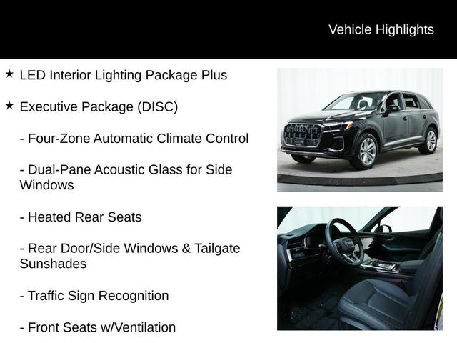 Photo of 2025 Black Metallic Audi Q7