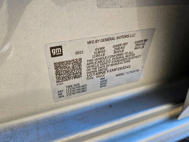 Photo of 2021 Quicksilver Metallic GMC Sierra 2500