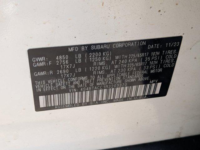 Photo of 2024 Crystal White Pearl Subaru Outback