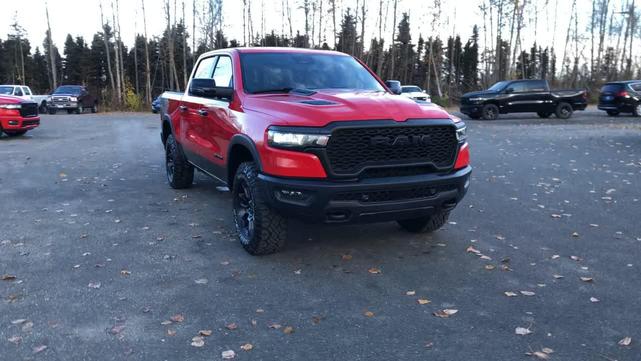 Photo of 2025 Flame Red Clearcoat RAM 1500