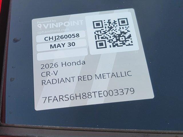 Photo of 2026 Radiant Red Metallic Honda CR-V Hybrid