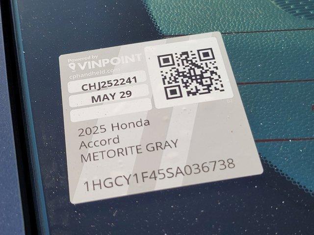 Photo of 2025 Meteorite Gray Metallic Honda Accord