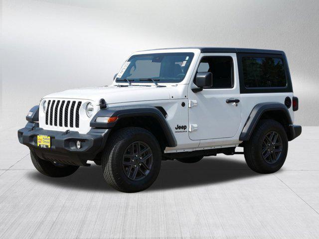 Photo of 2024 Bright White Clearcoat Jeep Wrangler