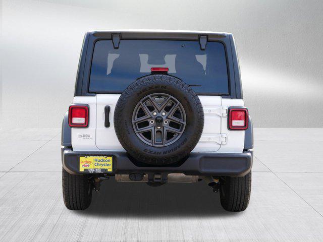 Photo of 2024 Bright White Clearcoat Jeep Wrangler