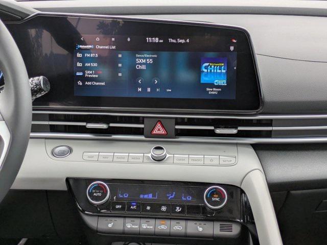 Photo of 2025 Intense Blue Hyundai ELANTRA