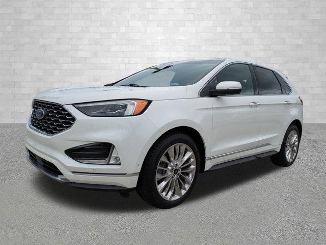 Photo of 2020 Star White Metallic Tri-Coat Ford Edge