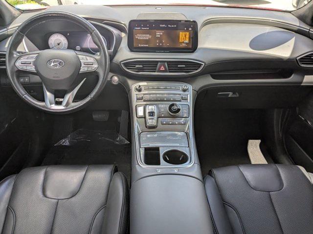 Photo of 2023 Calypso Red Hyundai SANTA FE