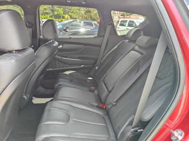 Photo of 2023 Calypso Red Hyundai SANTA FE