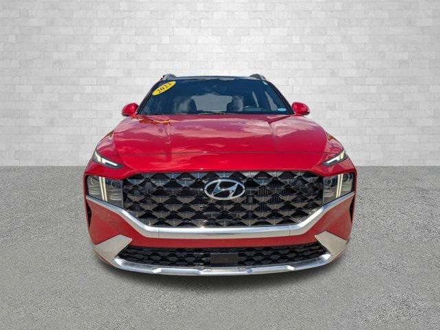Photo of 2023 Calypso Red Hyundai SANTA FE