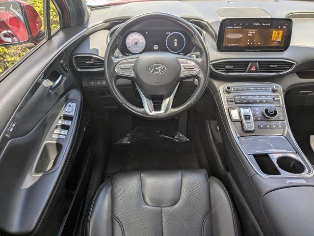 Photo of 2023 Calypso Red Hyundai SANTA FE