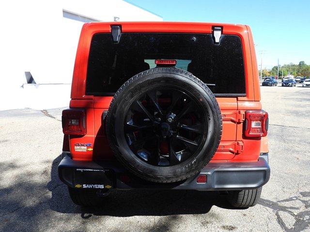Photo of 2021 Firecracker Red Clearcoat Jeep Wrangler Unlimited 4xe