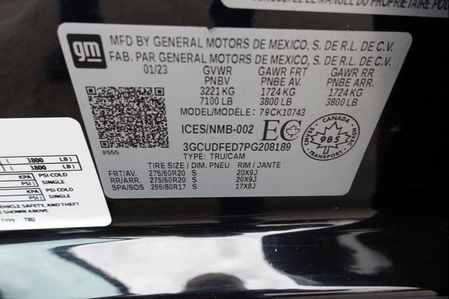 Photo of 2023 Black Chevrolet Silverado 1500