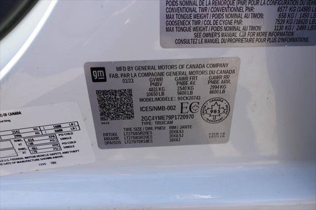 Photo of 2023 White Chevrolet Silverado 2500