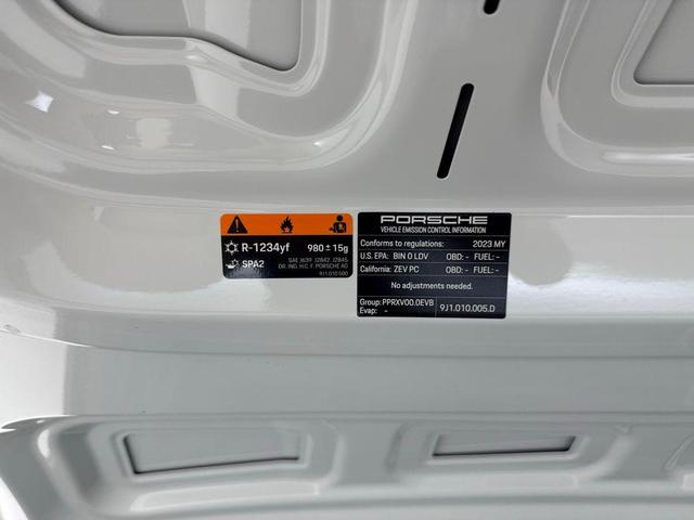 Photo of 2023 White Porsche Taycan