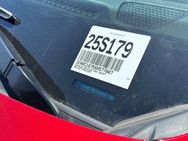 Photo of 2025 Red Chrysler Pacifica Hybrid