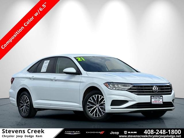 Photo of 2021 Pure White Volkswagen Jetta