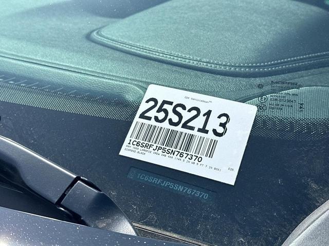 Photo of 2025 Diamond Black RAM 1500