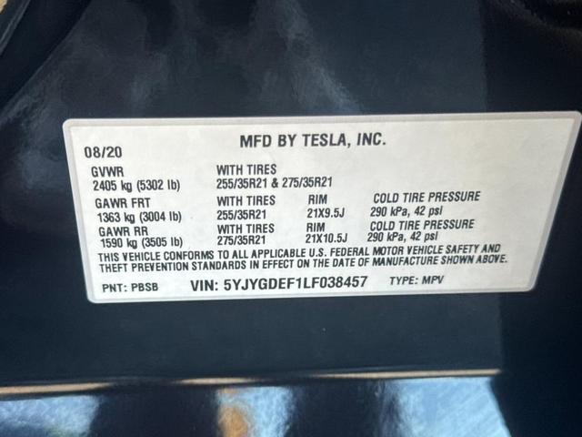 Photo of 2020 Black Tesla Model Y
