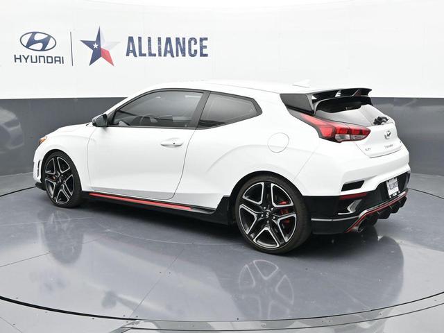 Photo of 2022 Lunar White Hyundai Veloster N