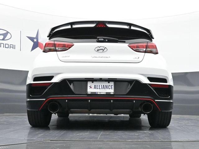 Photo of 2022 Lunar White Hyundai Veloster N