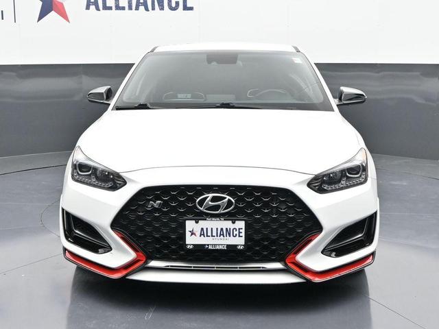 Photo of 2022 Lunar White Hyundai Veloster N