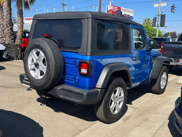 Photo of 2021 Hydro Blue Pearlcoat Jeep Wrangler