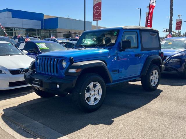 Photo of 2021 Hydro Blue Pearlcoat Jeep Wrangler