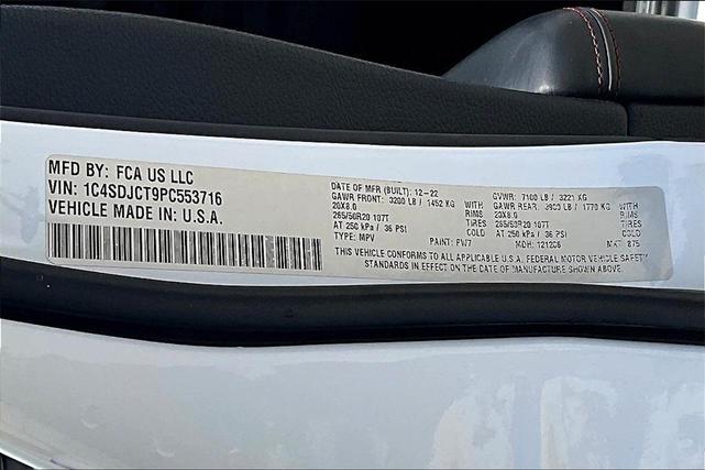 Photo of 2023 White Knuckle Clearcoat Dodge Durango