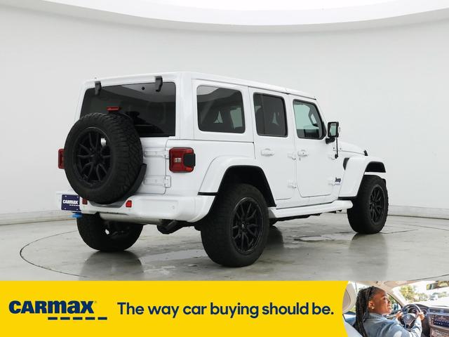 Photo of 2022 White Jeep Wrangler Unlimited 4xe