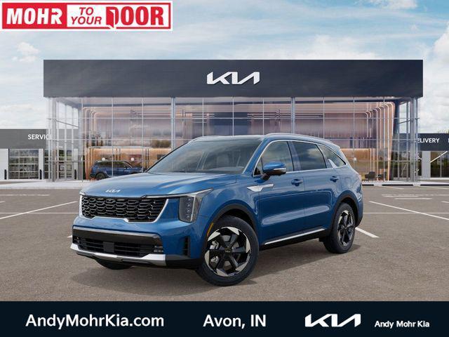 Photo of 2025 Mineral Blue Kia Sorento Hybrid