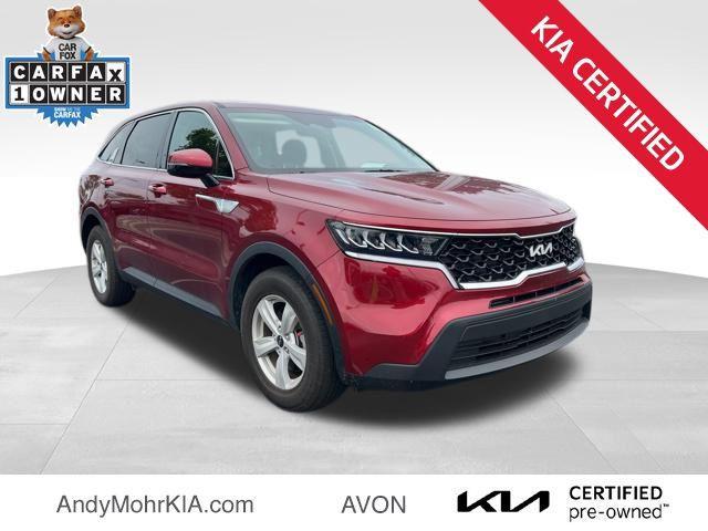 Photo of 2023 Passion Red Tintcoat Kia Sorento