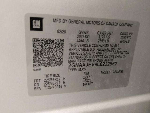 Photo of 2020 Silver Ice Metallic Chevrolet Equinox