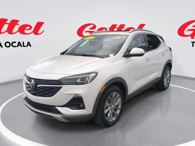 Photo of 2022 White Frost Tricoat Buick Encore GX