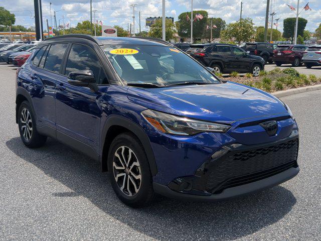 Photo of 2024 Blue Toyota Corolla Hybrid