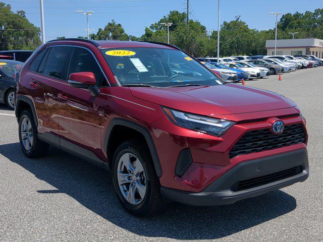 Photo of 2022 Ruby Flare Pearl Toyota RAV4 Hybrid