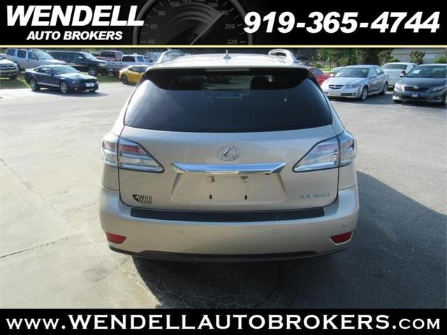 Photo of 2011 Satin Cashmere Metallic Lexus RX 350