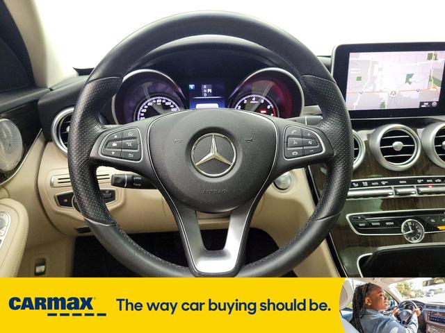 Photo of 2016 Blue Mercedes-Benz C-Class