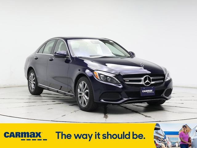 Photo of 2016 Blue Mercedes-Benz C-Class