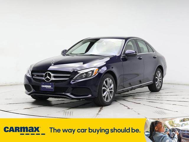 Photo of 2016 Blue Mercedes-Benz C-Class