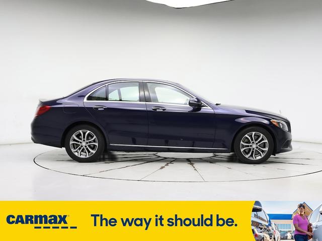 Photo of 2016 Blue Mercedes-Benz C-Class