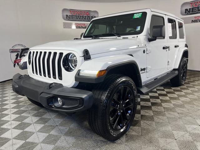 Photo of 2021 Bright White Clearcoat Jeep Wrangler Unlimited