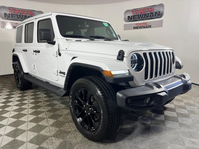 Photo of 2021 Bright White Clearcoat Jeep Wrangler Unlimited
